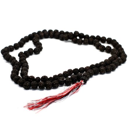 Rudraksha Mala Lánc - Sötét