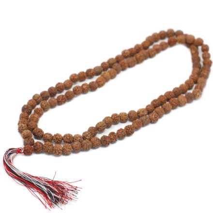 Rudraksha Mala Lánc - Natúr